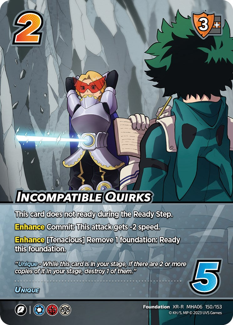 Incompatible Quirks (XR) [Jet Burn] | Boutique FDB TCG