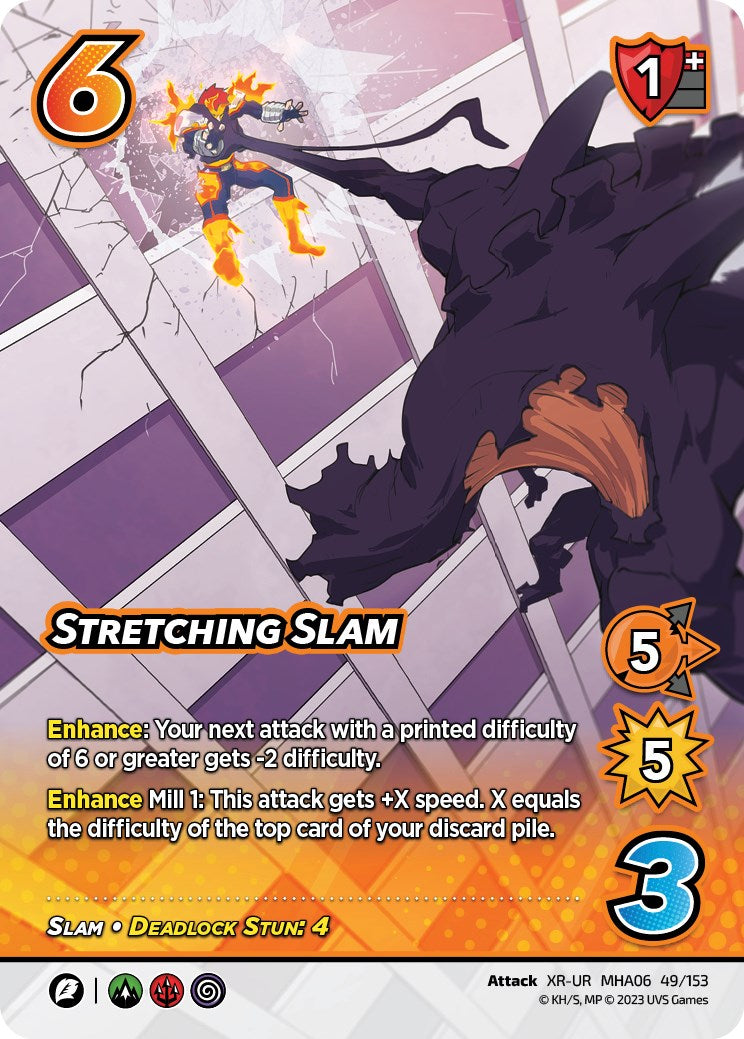 Stretching Slam (XR) [Jet Burn] | Boutique FDB TCG