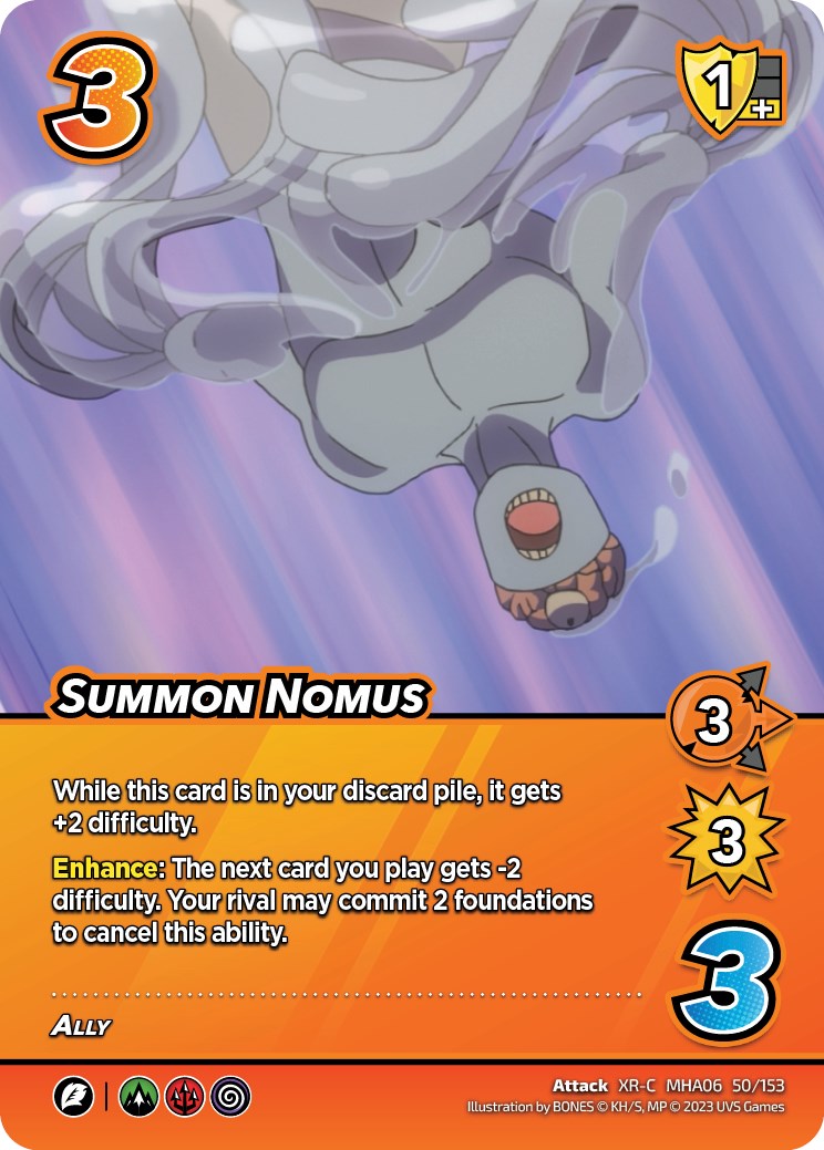 Summon Nomus (XR) [Jet Burn] | Boutique FDB TCG