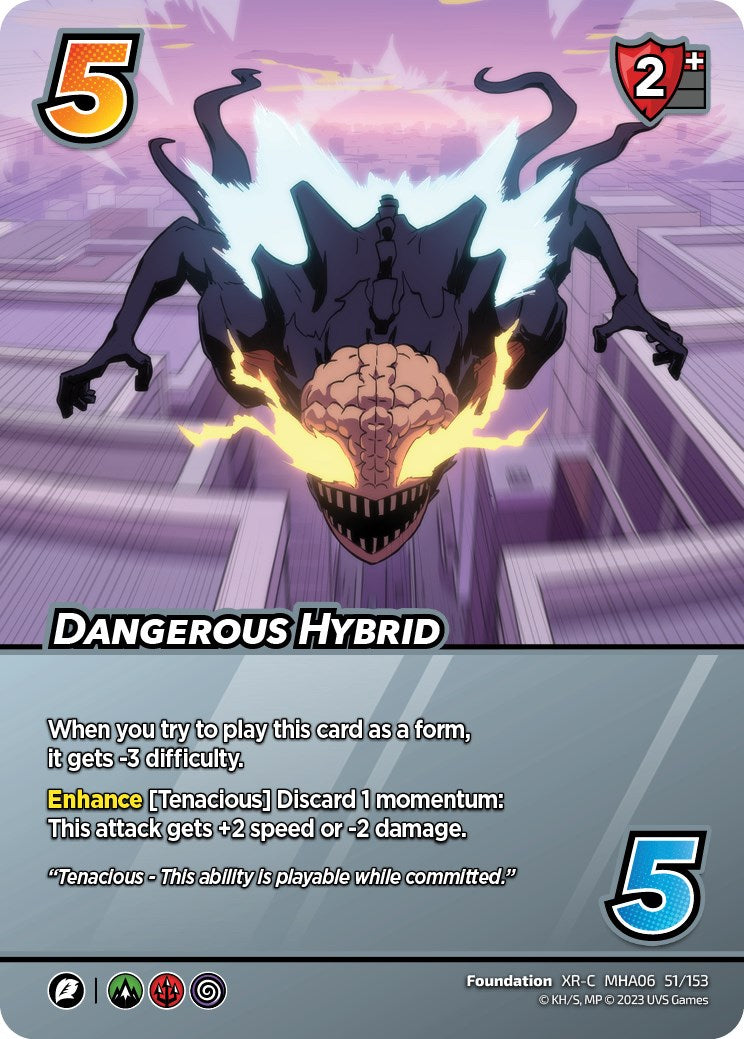 Dangerous Hybrid (XR) [Jet Burn] | Boutique FDB TCG