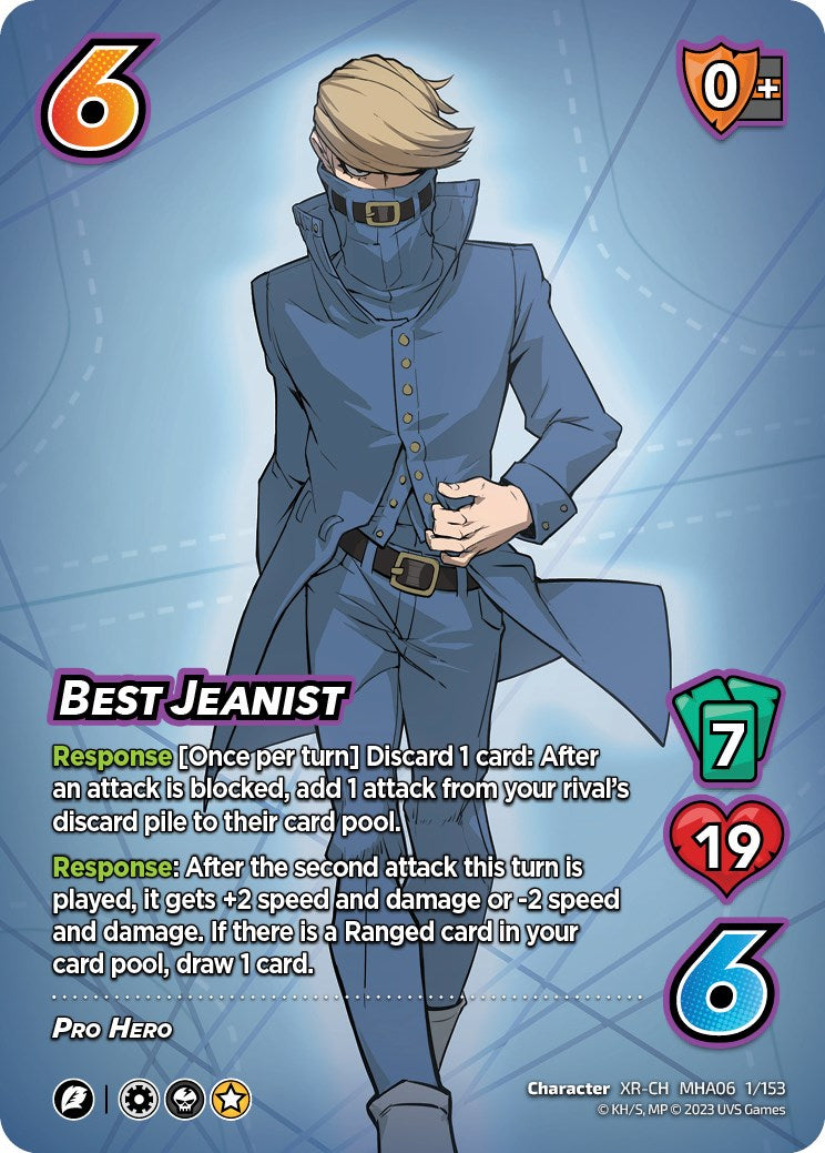 Best Jeanist (XR) [Jet Burn] | Boutique FDB TCG