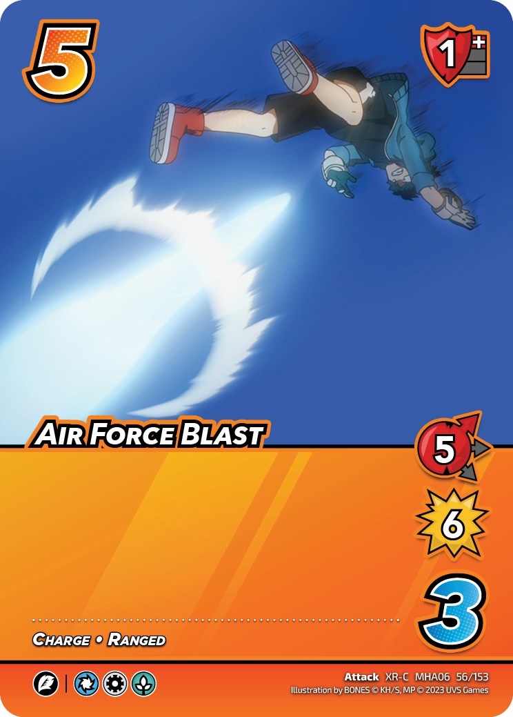 Air Force Blast (XR) [Jet Burn] | Boutique FDB TCG