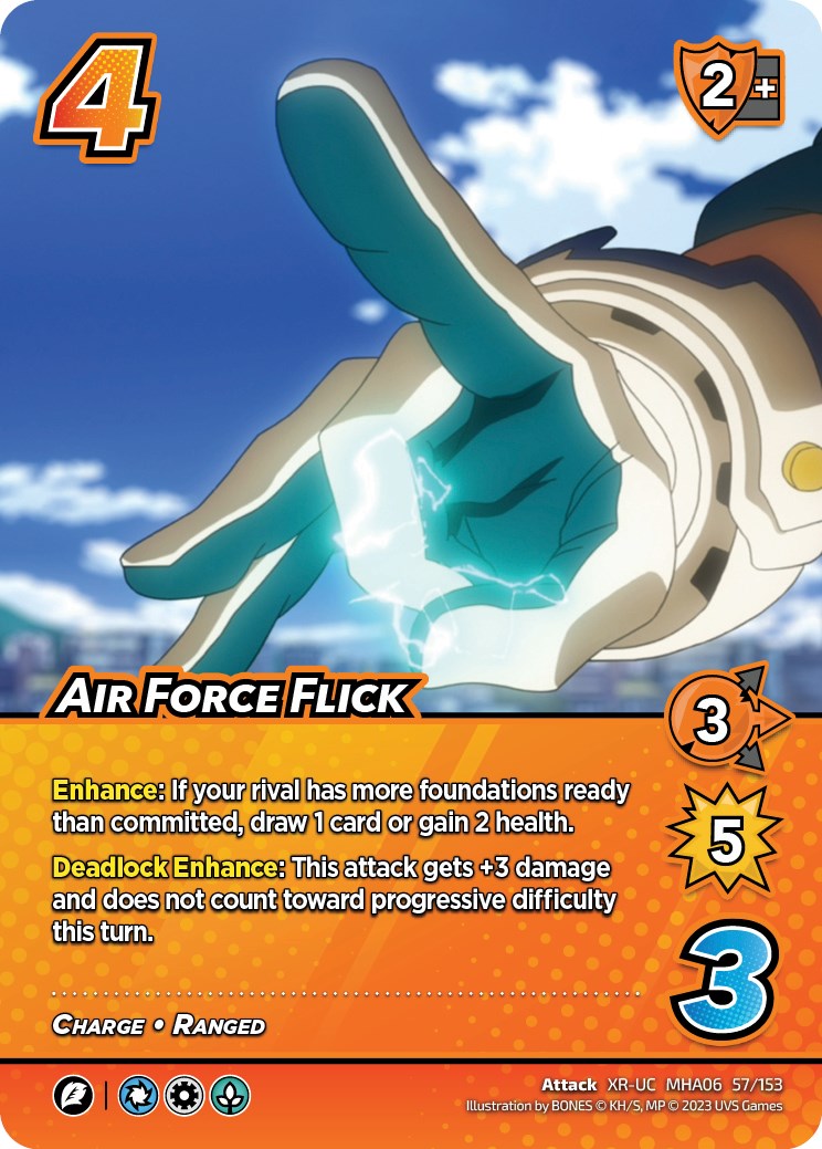 Air Force Flick (XR) [Jet Burn] | Boutique FDB TCG