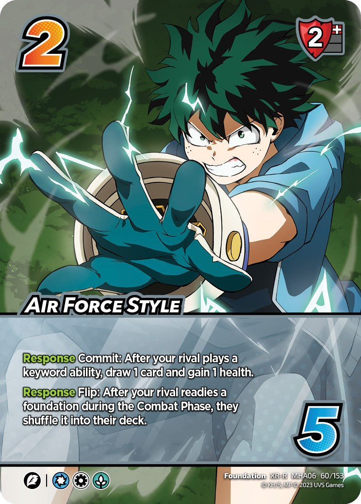 Air Force Style (XR) [Jet Burn] | Boutique FDB TCG