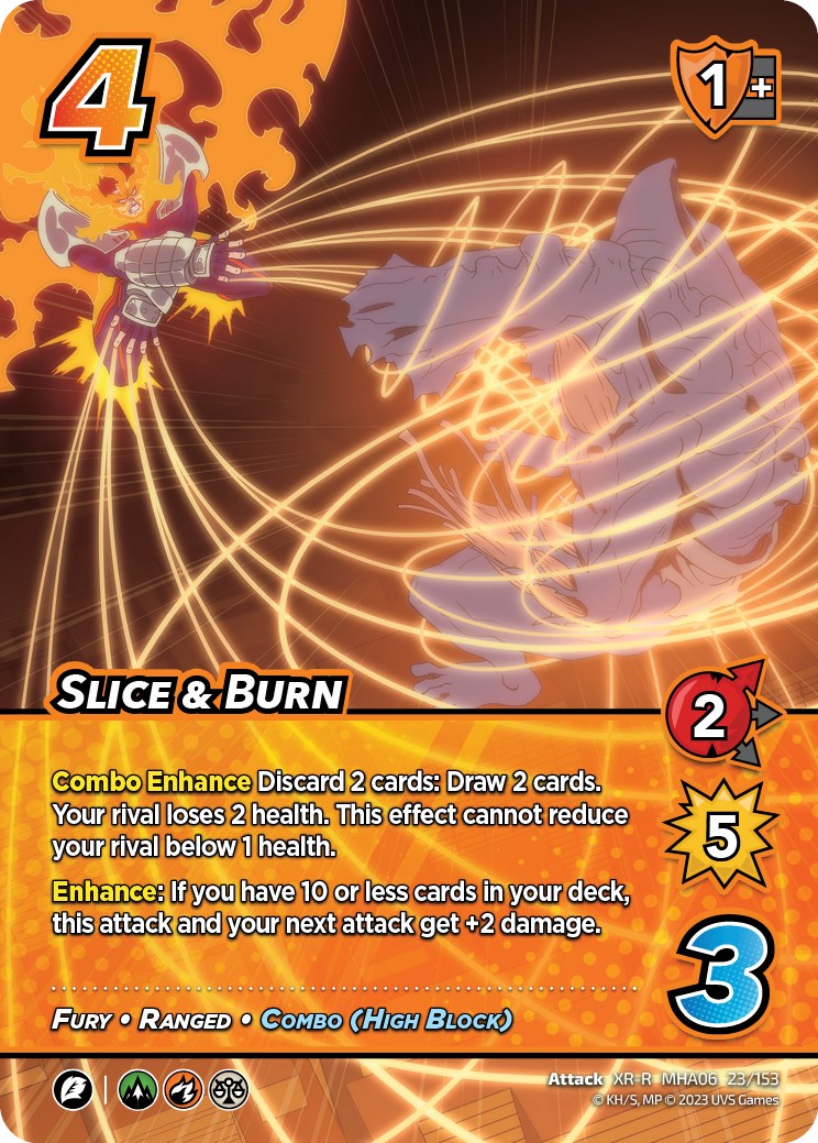 Slice & Burn (XR) [Jet Burn] | Boutique FDB TCG