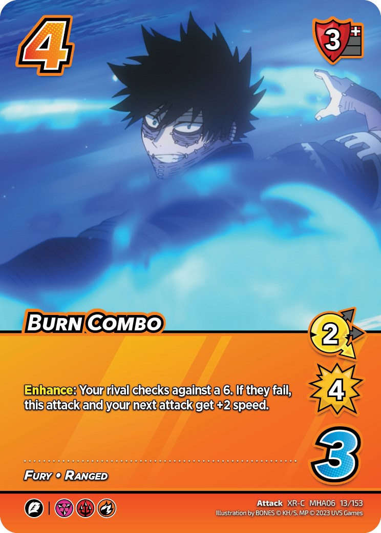 Burn Combo (XR) [Jet Burn] | Boutique FDB TCG