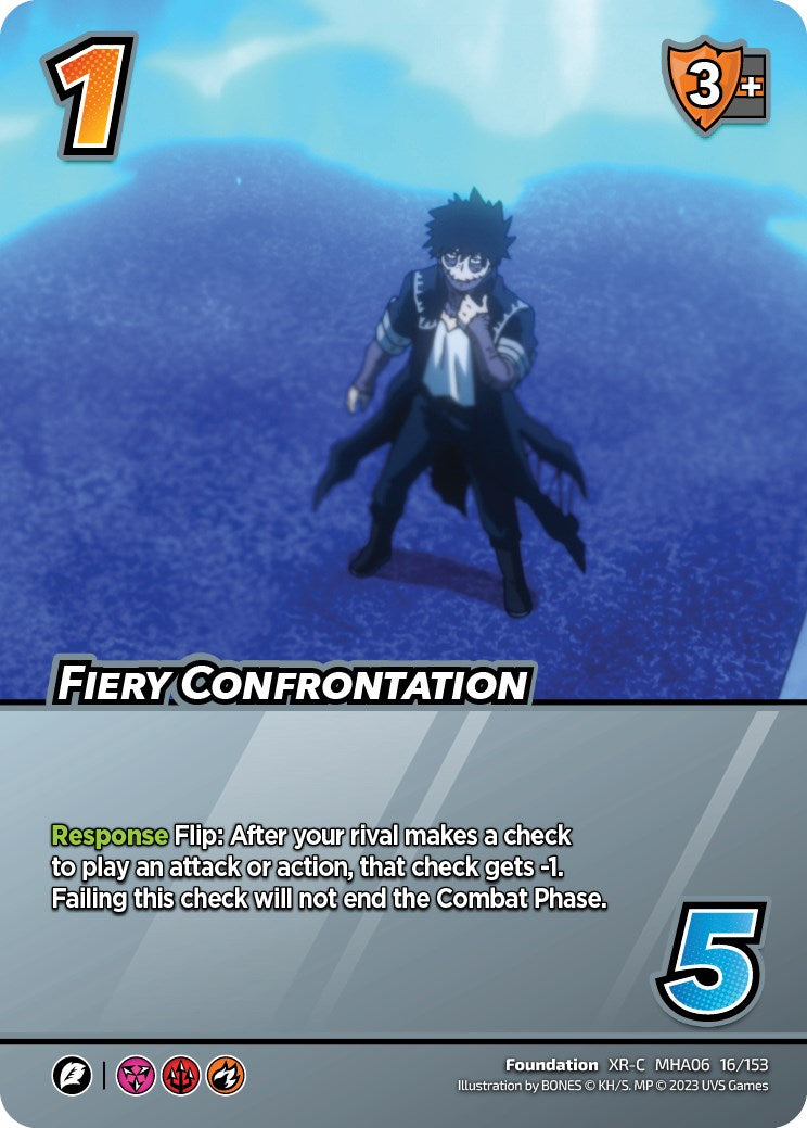 Fiery Confrontation (XR) [Jet Burn] | Boutique FDB TCG