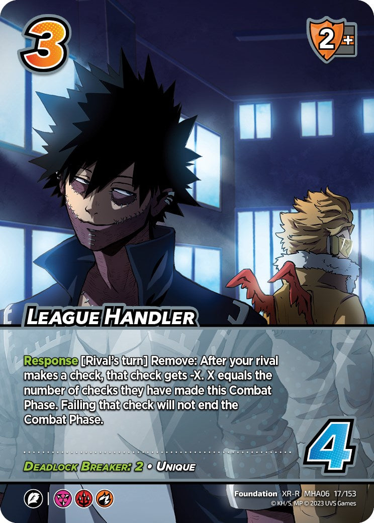 League Handler (XR) [Jet Burn] | Boutique FDB TCG