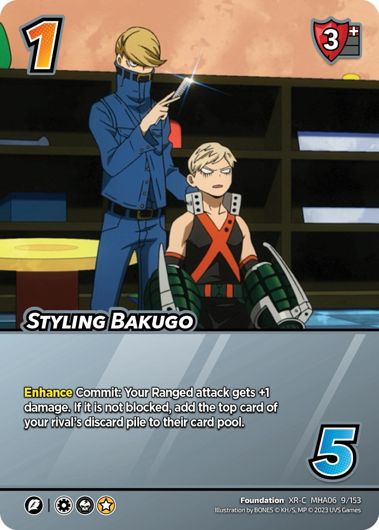 Styling Bakugo (XR) [Jet Burn] | Boutique FDB TCG