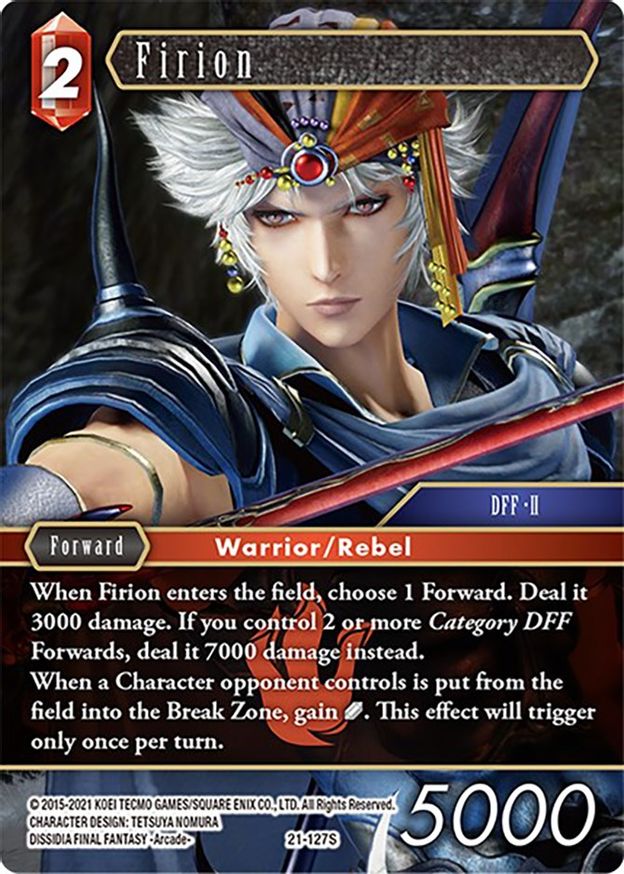 Firion [Beyond Destiny] | Boutique FDB TCG