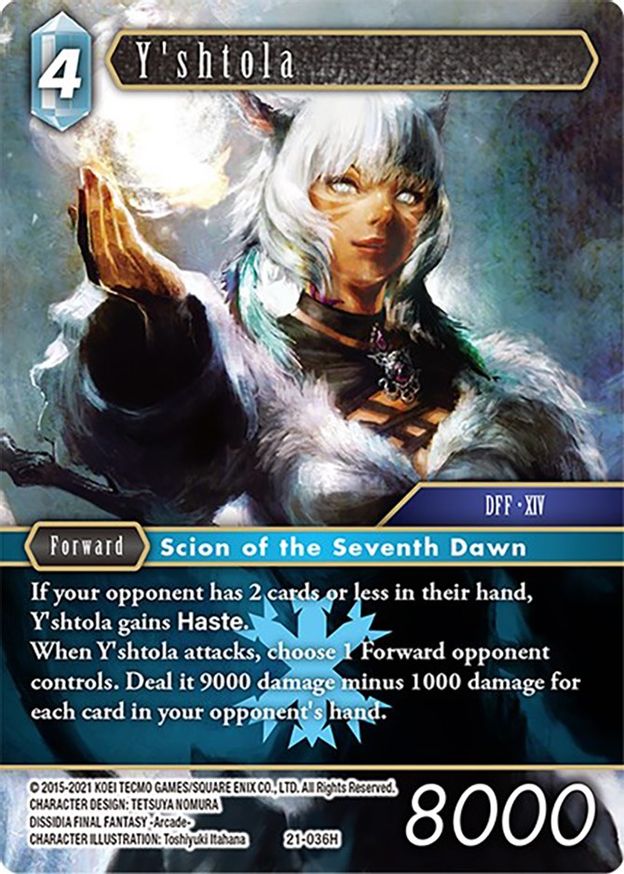 Y'shtola [Beyond Destiny] | Boutique FDB TCG