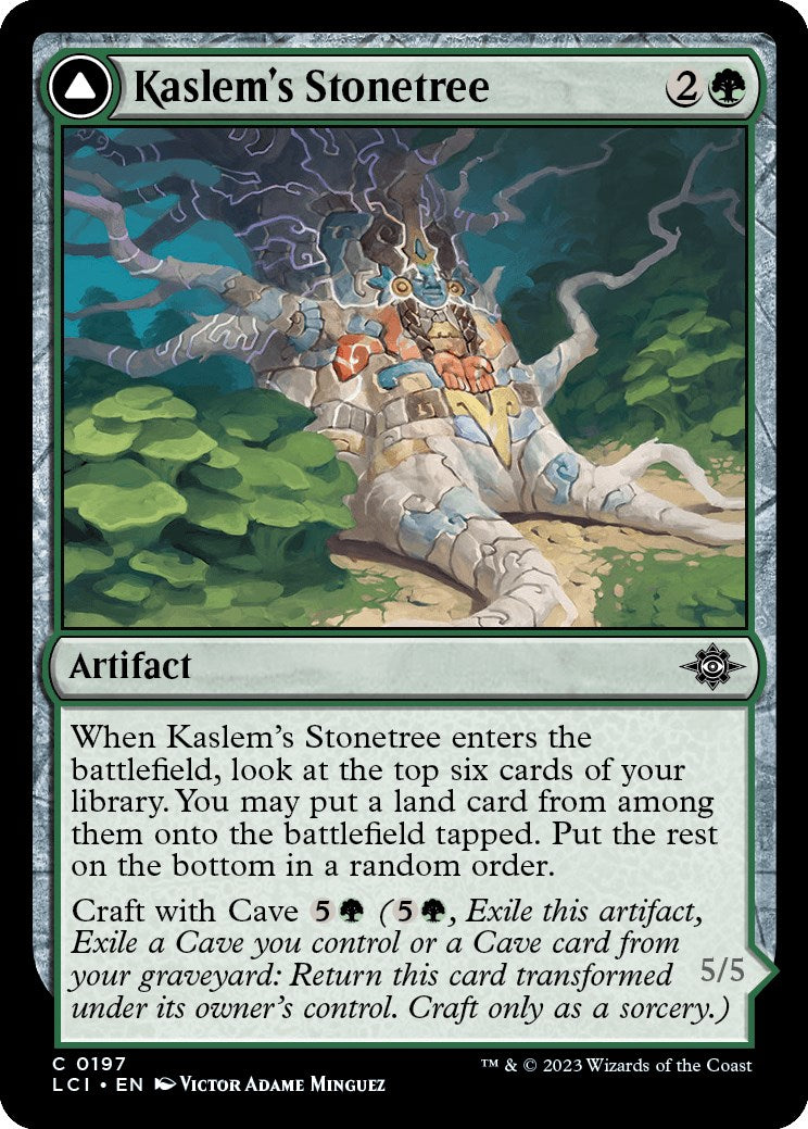 Kaslem's Stonetree [The Lost Caverns of Ixalan] | Boutique FDB TCG