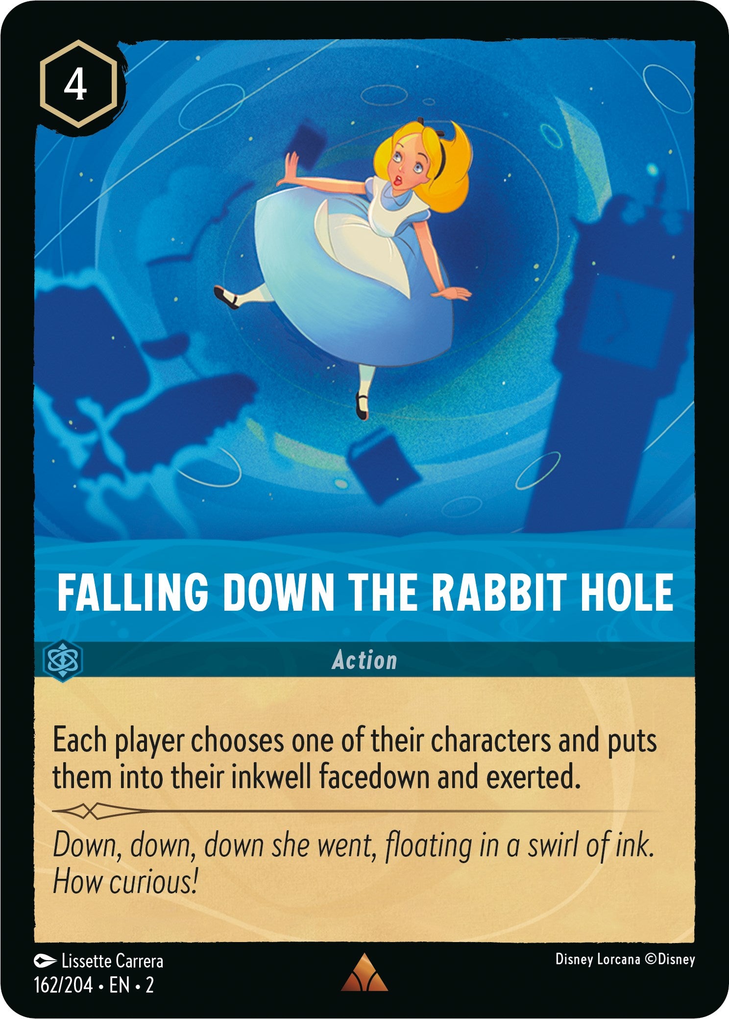 Falling Down the Rabbit Hole (162/204) [Rise of the Floodborn] | Boutique FDB TCG