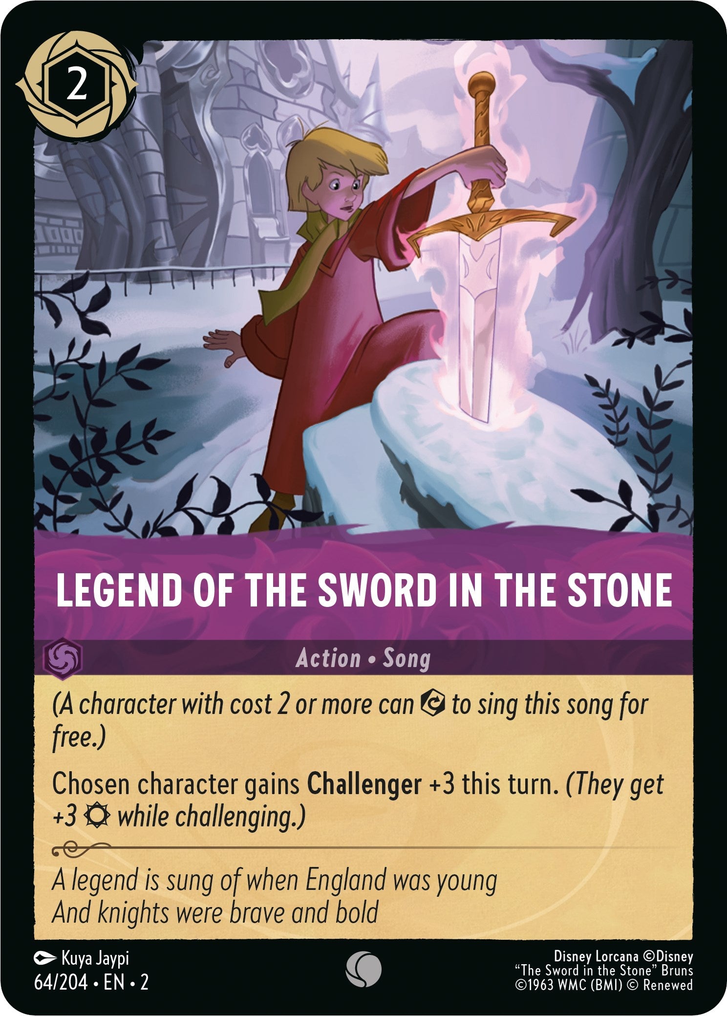 Legend of the Sword in the Stone (64/204) [Rise of the Floodborn] | Boutique FDB TCG