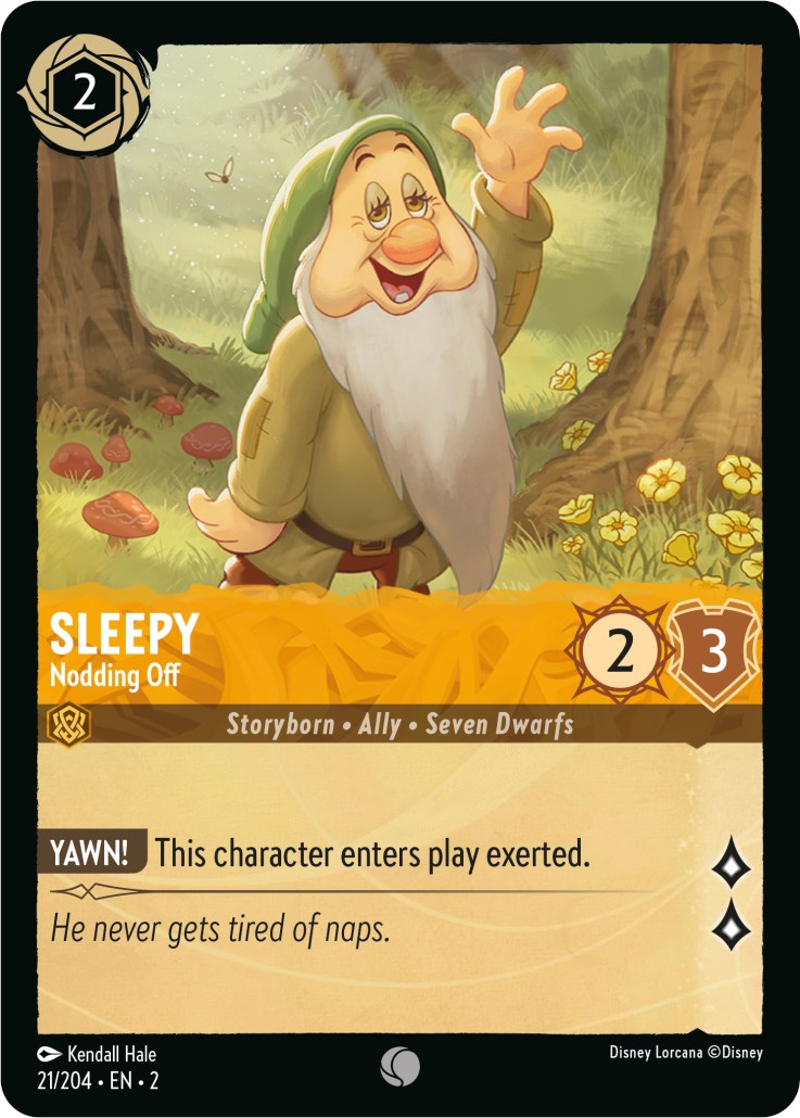 Sleepy - Nodding Off (21/204) [Rise of the Floodborn] | Boutique FDB TCG