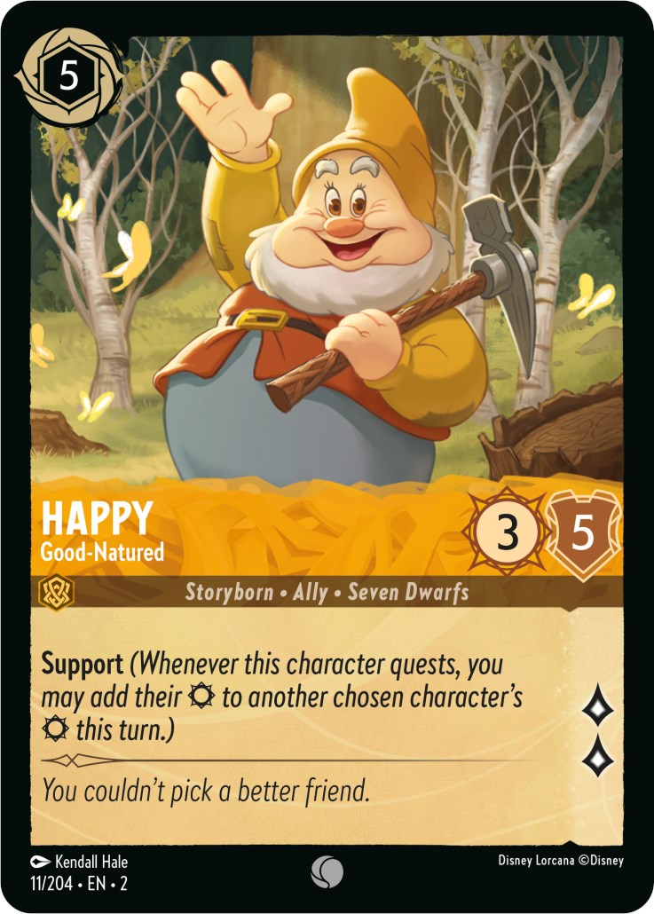 Happy - Good-Natured (11/204) [Rise of the Floodborn] | Boutique FDB TCG