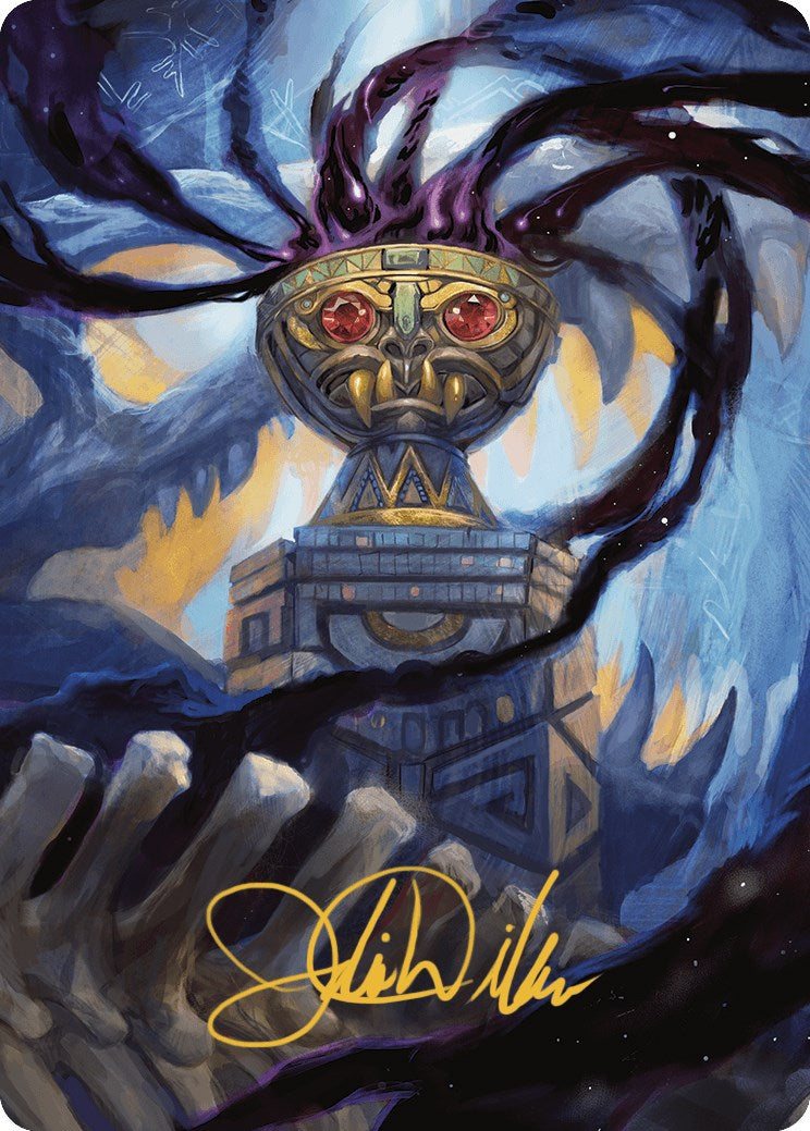 Chalice of the Void Art Card (Gold-Stamped Signature) [The Lost Caverns of Ixalan Art Series] | Boutique FDB TCG