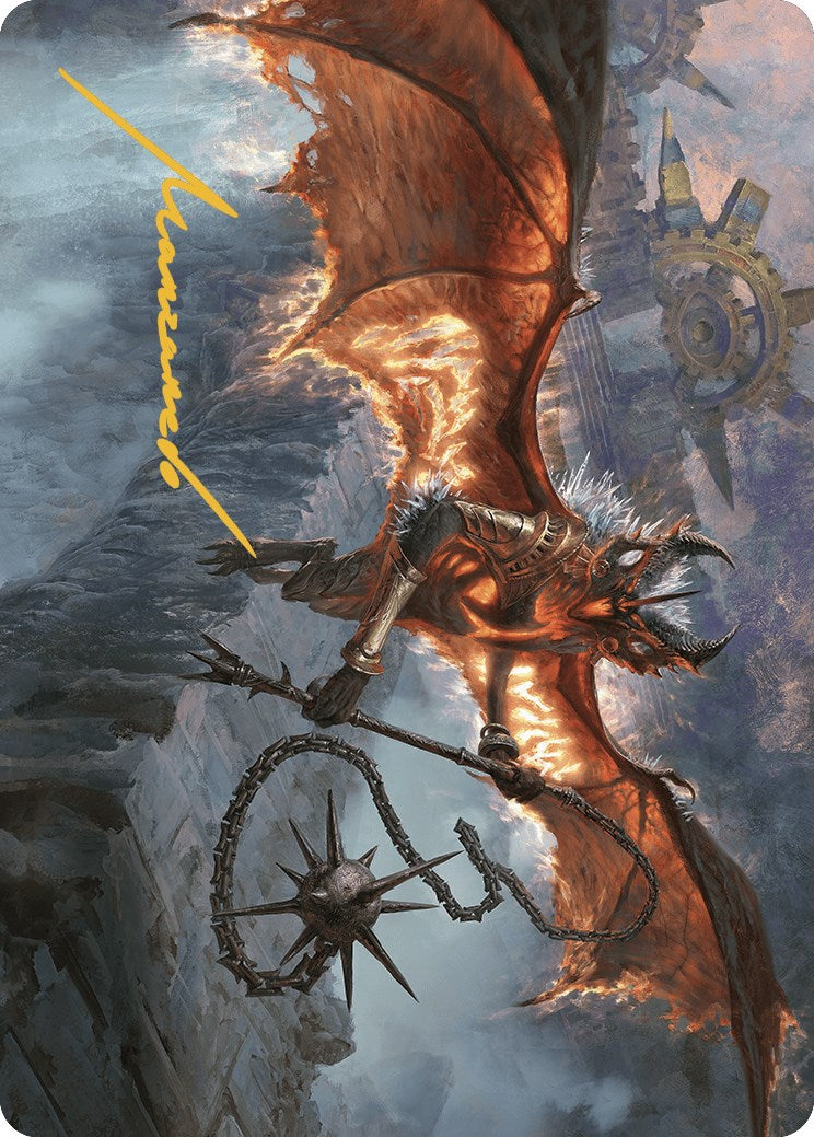 Bloodletter of Aclazotz Art Card (15/81) (Gold-Stamped Signature) [The Lost Caverns of Ixalan Art Series] | Boutique FDB TCG