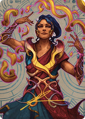 Saheeli, the Sun's Brilliance Art Card (Gold-Stamped Signature) [The Lost Caverns of Ixalan Art Series] | Boutique FDB TCG