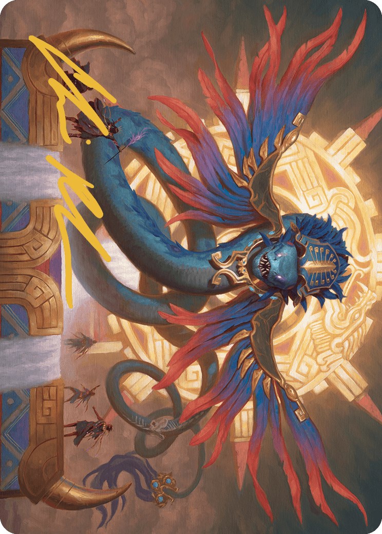 Ojer Pakpatiq, Deepest Epoch Art Card (13/81) (Gold-Stamped Signature) [The Lost Caverns of Ixalan Art Series] | Boutique FDB TCG