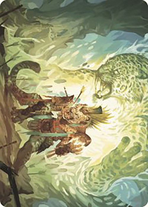 Might of the Ancestors Art Card [The Lost Caverns of Ixalan Art Series] | Boutique FDB TCG