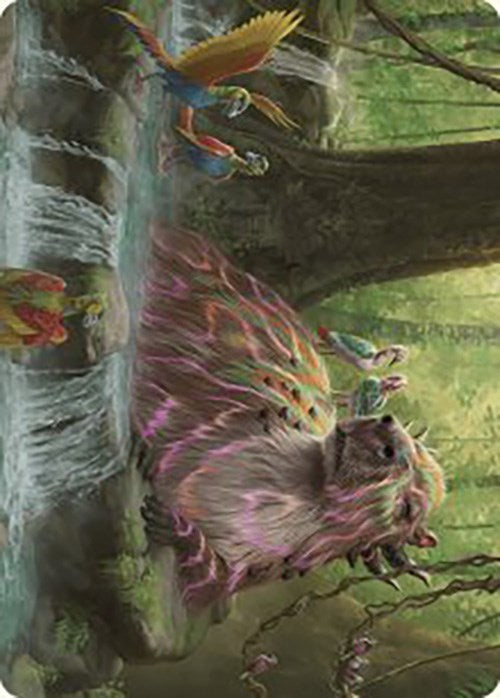 Basking Capybara Art Card [The Lost Caverns of Ixalan Art Series] | Boutique FDB TCG