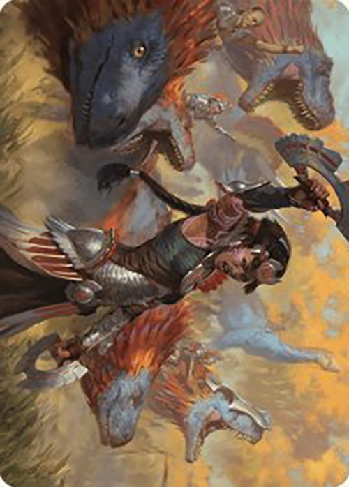 Huatli, Poet of Unity Art Card [The Lost Caverns of Ixalan Art Series] | Boutique FDB TCG