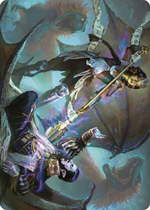 Huatli's Final Strike Art Card [The Lost Caverns of Ixalan Art Series] | Boutique FDB TCG