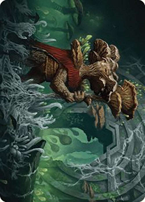 Tendril of the Mycotyrant Art Card [The Lost Caverns of Ixalan Art Series] | Boutique FDB TCG