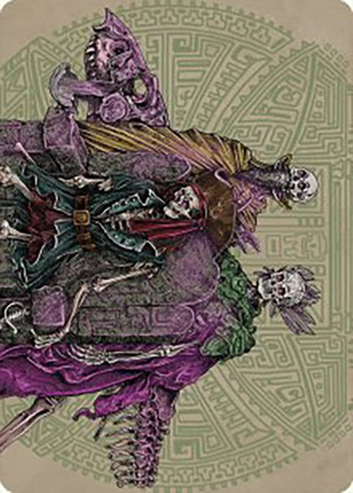 Throne of the Grim Captain Art Card [The Lost Caverns of Ixalan Art Series] | Boutique FDB TCG