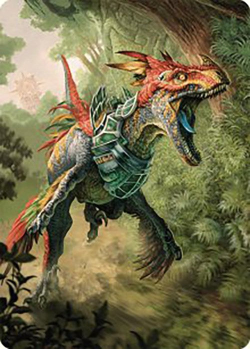 Dinosaur Token Art Card [The Lost Caverns of Ixalan Art Series] | Boutique FDB TCG