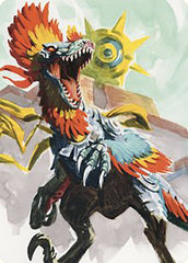 Pantlaza, Sun-Favored Art Card [The Lost Caverns of Ixalan Art Series] | Boutique FDB TCG