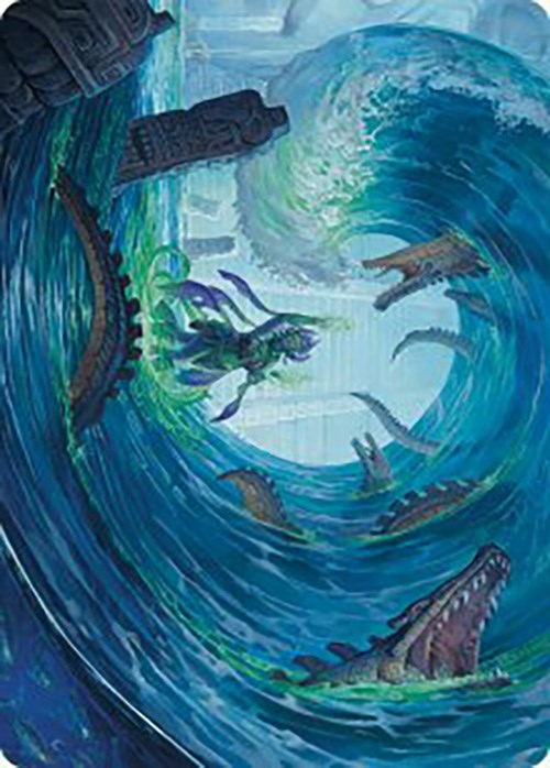 Wave Goodbye Art Card [The Lost Caverns of Ixalan Art Series] | Boutique FDB TCG