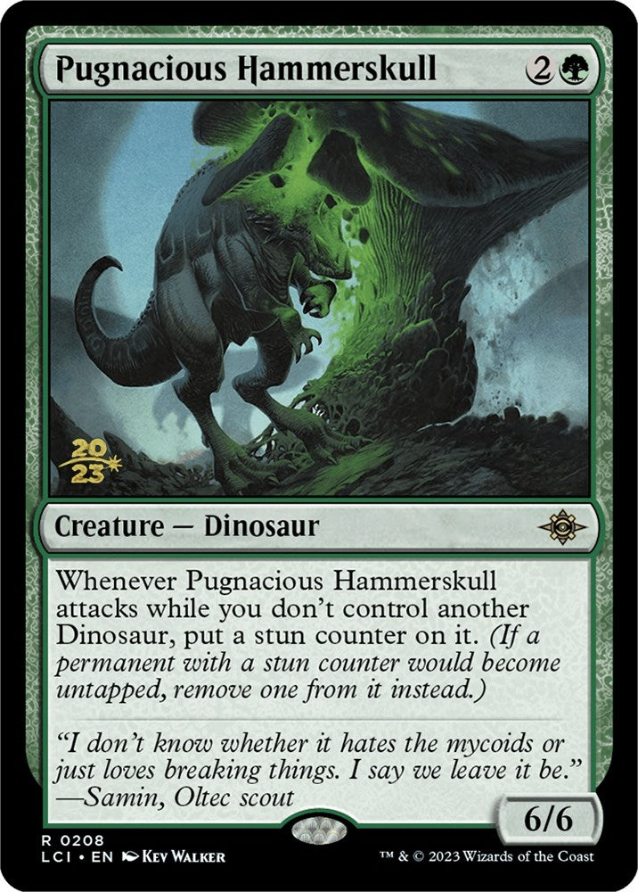 Pugnacious Hammerskull [The Lost Caverns of Ixalan Prerelease Cards] | Boutique FDB TCG