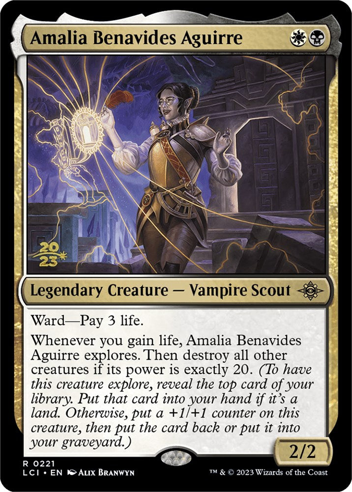 Amalia Benavides Aguirre [The Lost Caverns of Ixalan Prerelease Cards] | Boutique FDB TCG