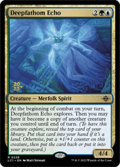 Deepfathom Echo [The Lost Caverns of Ixalan Prerelease Cards] | Boutique FDB TCG