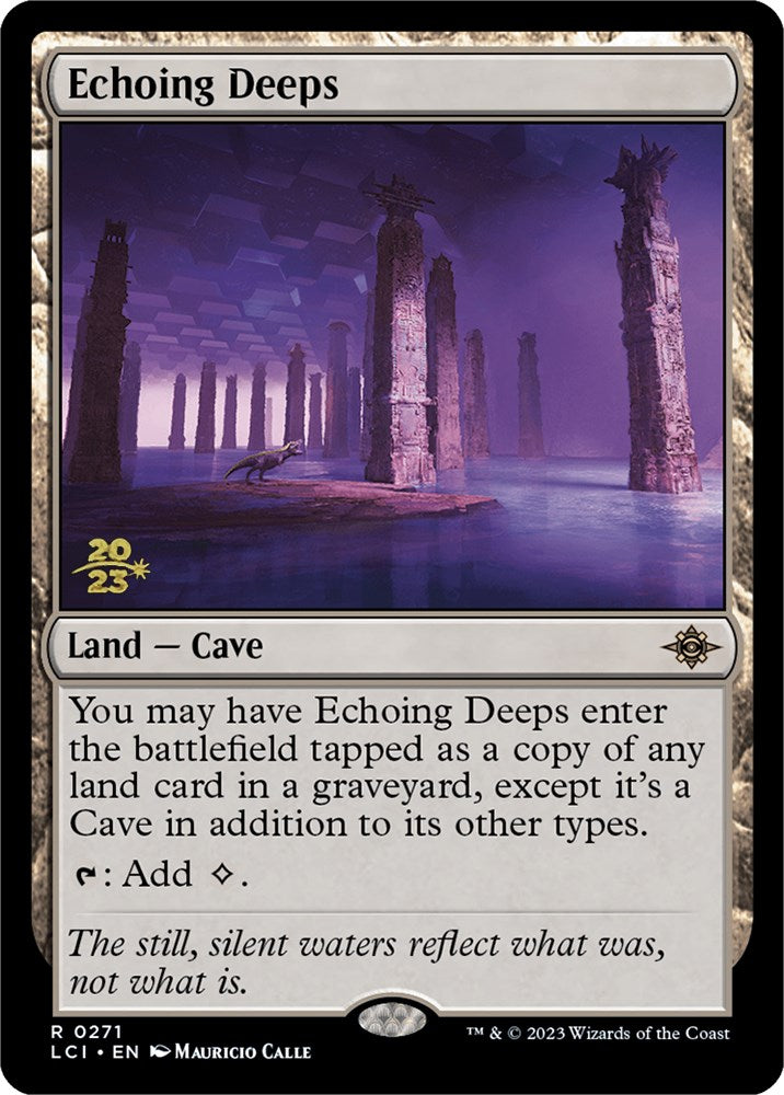 Echoing Deeps [The Lost Caverns of Ixalan Prerelease Cards] | Boutique FDB TCG