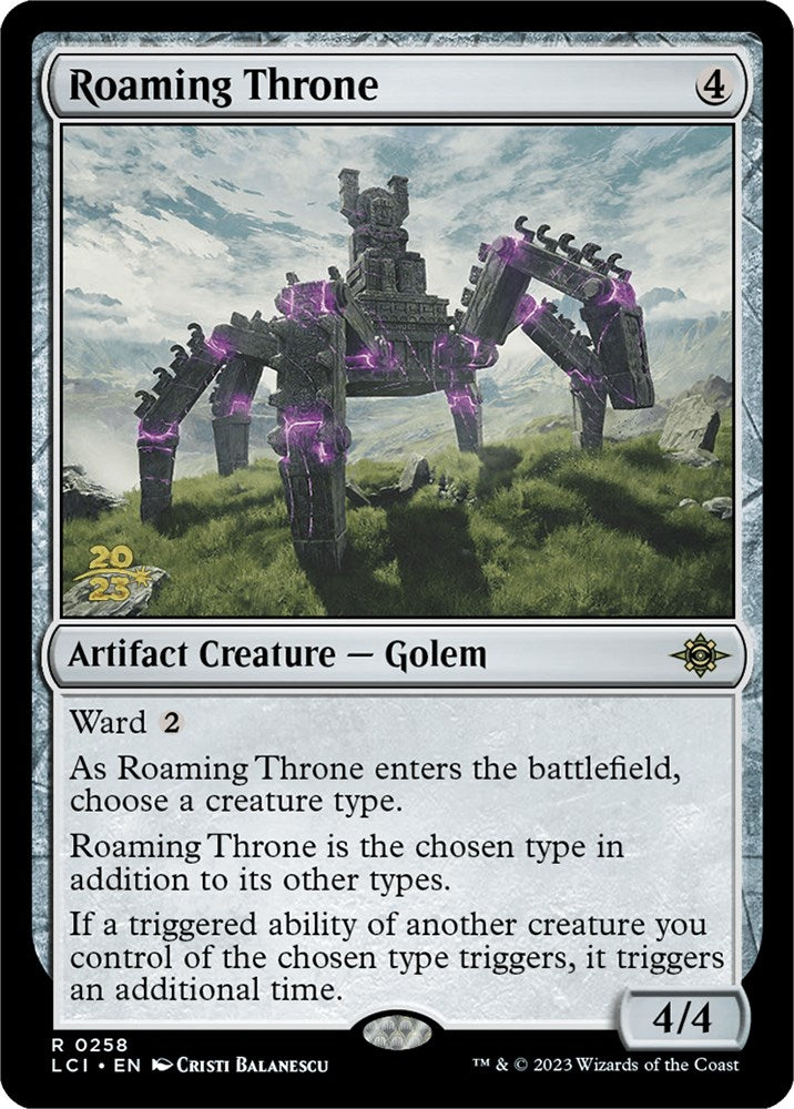 Roaming Throne [The Lost Caverns of Ixalan Prerelease Cards] | Boutique FDB TCG