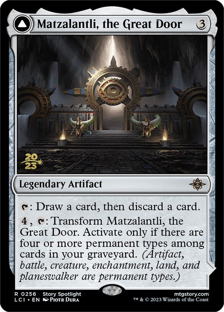 Matzalantli, the Great Door // The Core [The Lost Caverns of Ixalan Prerelease Cards] | Boutique FDB TCG