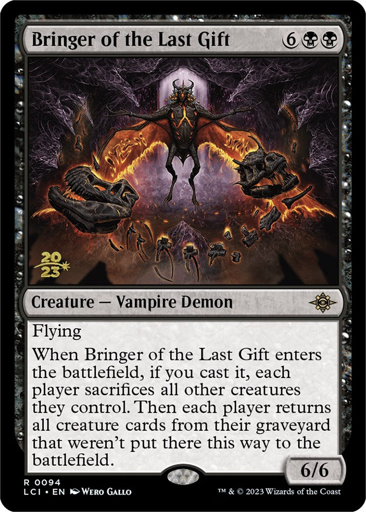 Bringer of the Last Gift [The Lost Caverns of Ixalan Prerelease Cards] | Boutique FDB TCG