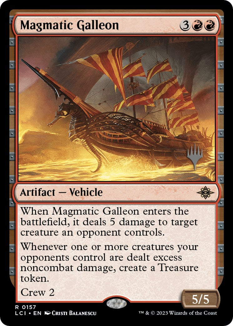 Magmatic Galleon (Promo Pack) [The Lost Caverns of Ixalan Promos] | Boutique FDB TCG