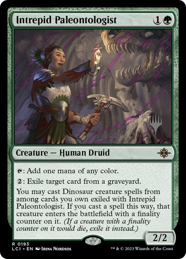 Intrepid Paleontologist (Promo Pack) [The Lost Caverns of Ixalan Promos] | Boutique FDB TCG