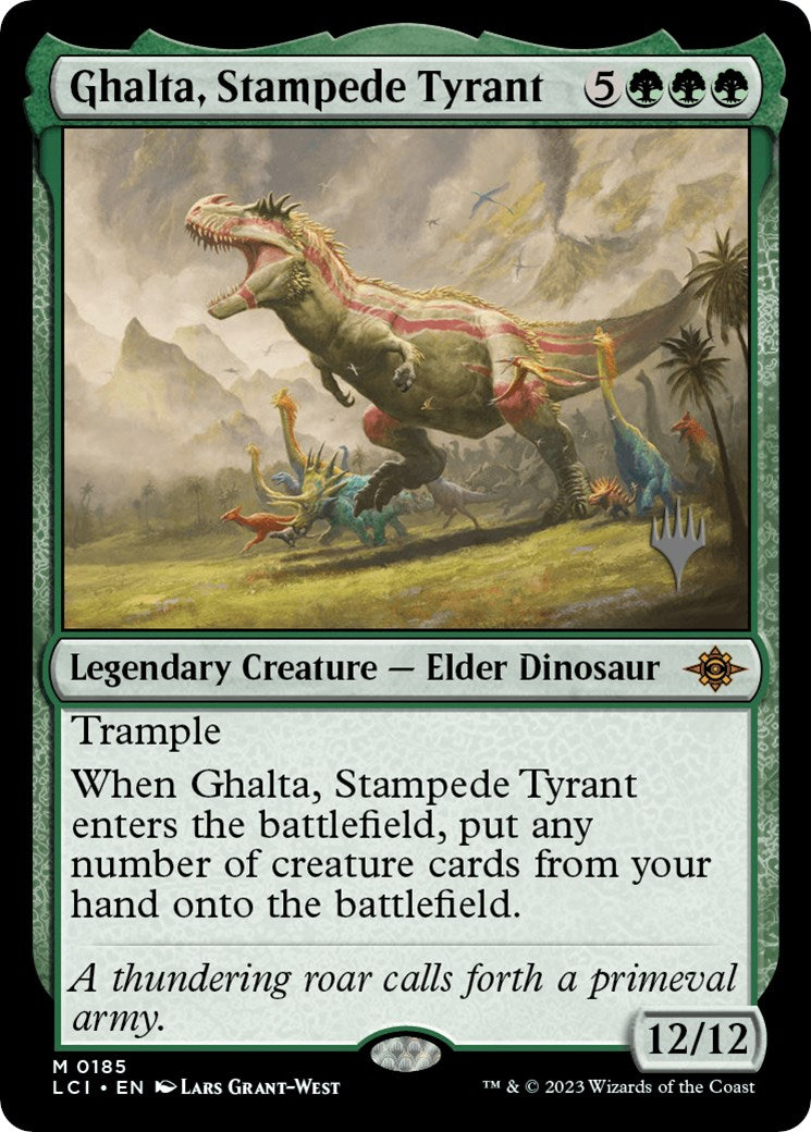 Ghalta, Stampede Tyrant (Promo Pack) [The Lost Caverns of Ixalan Promos] | Boutique FDB TCG