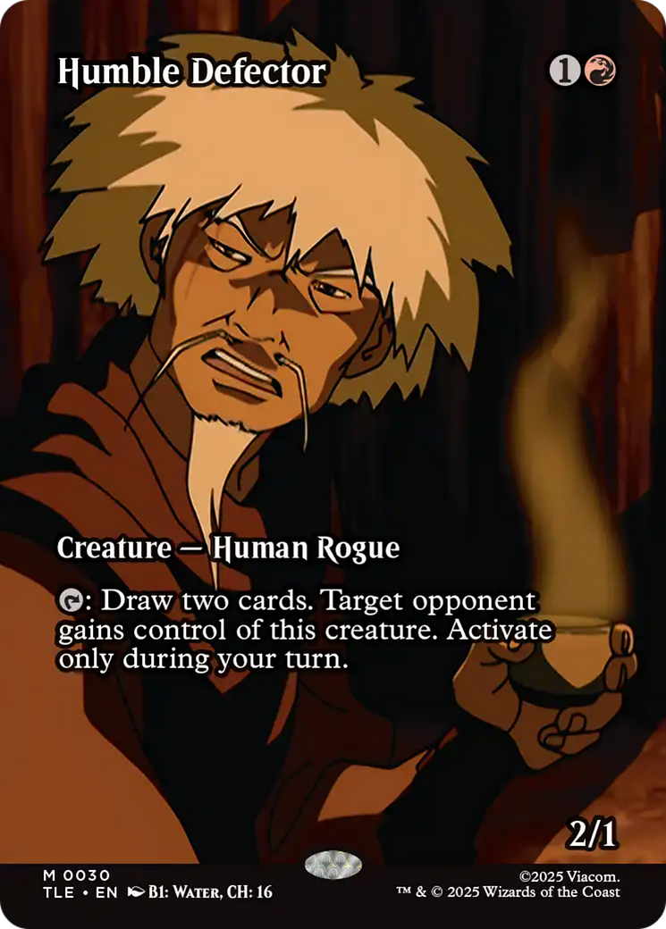 Humble Defector (Borderless) [Avatar: The Last Airbender: Eternal-Legal] | Boutique FDB TCG