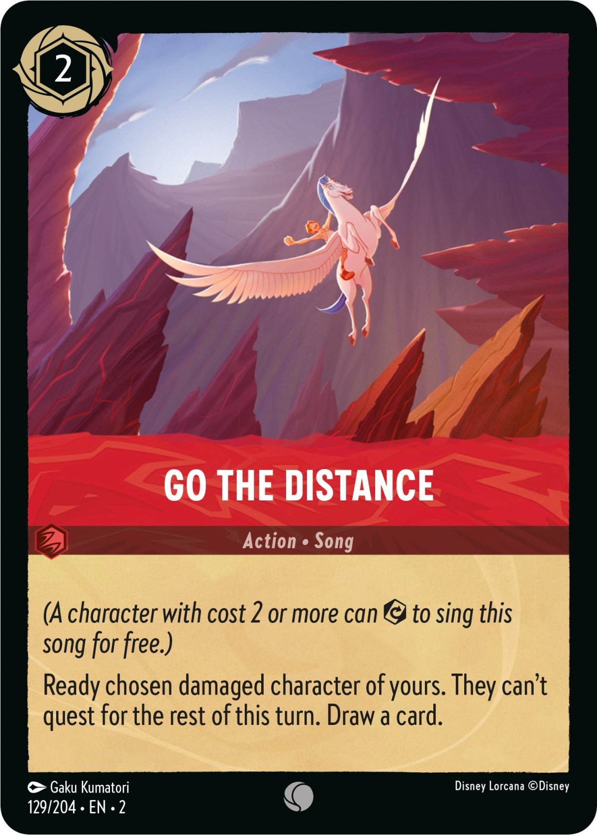 Go the Distance (129/204) [Rise of the Floodborn] | Boutique FDB TCG