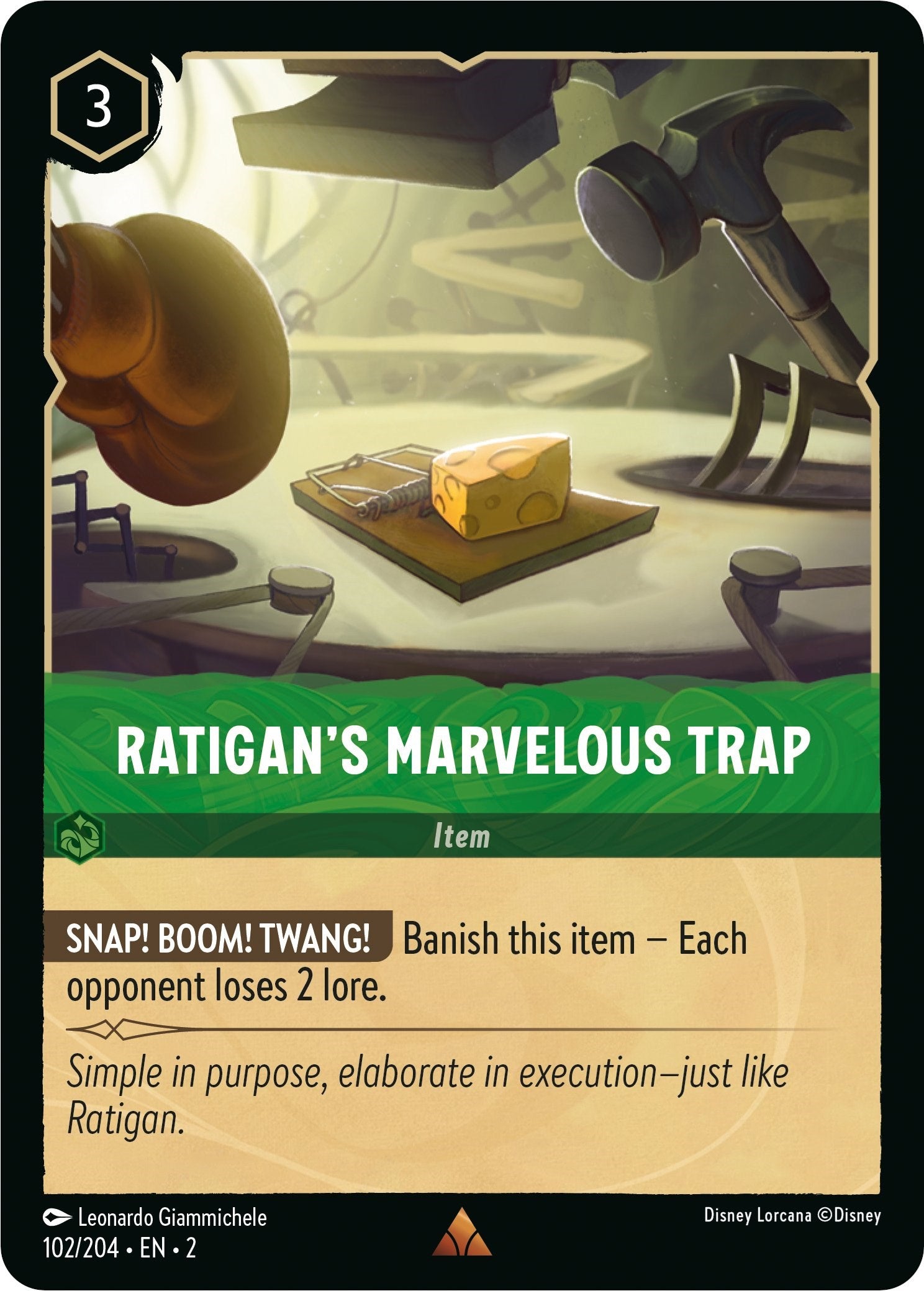 Ratigan's Marvelous Trap (102/204) [Rise of the Floodborn] | Boutique FDB TCG