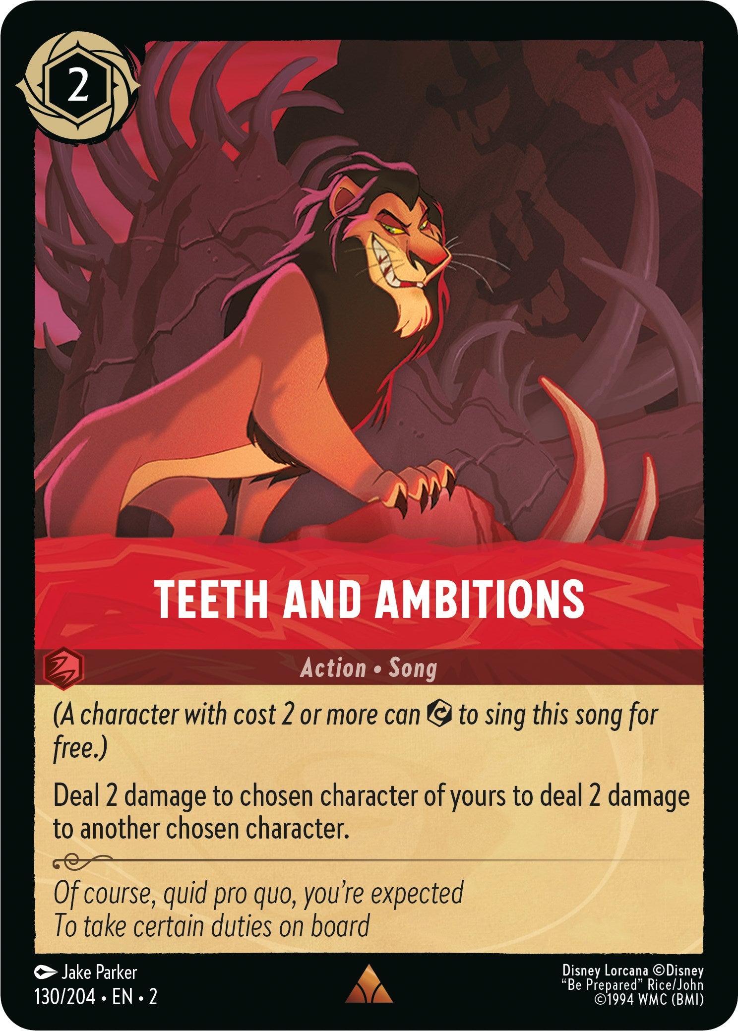 Teeth and Ambitions (130/204) [Rise of the Floodborn] | Boutique FDB TCG