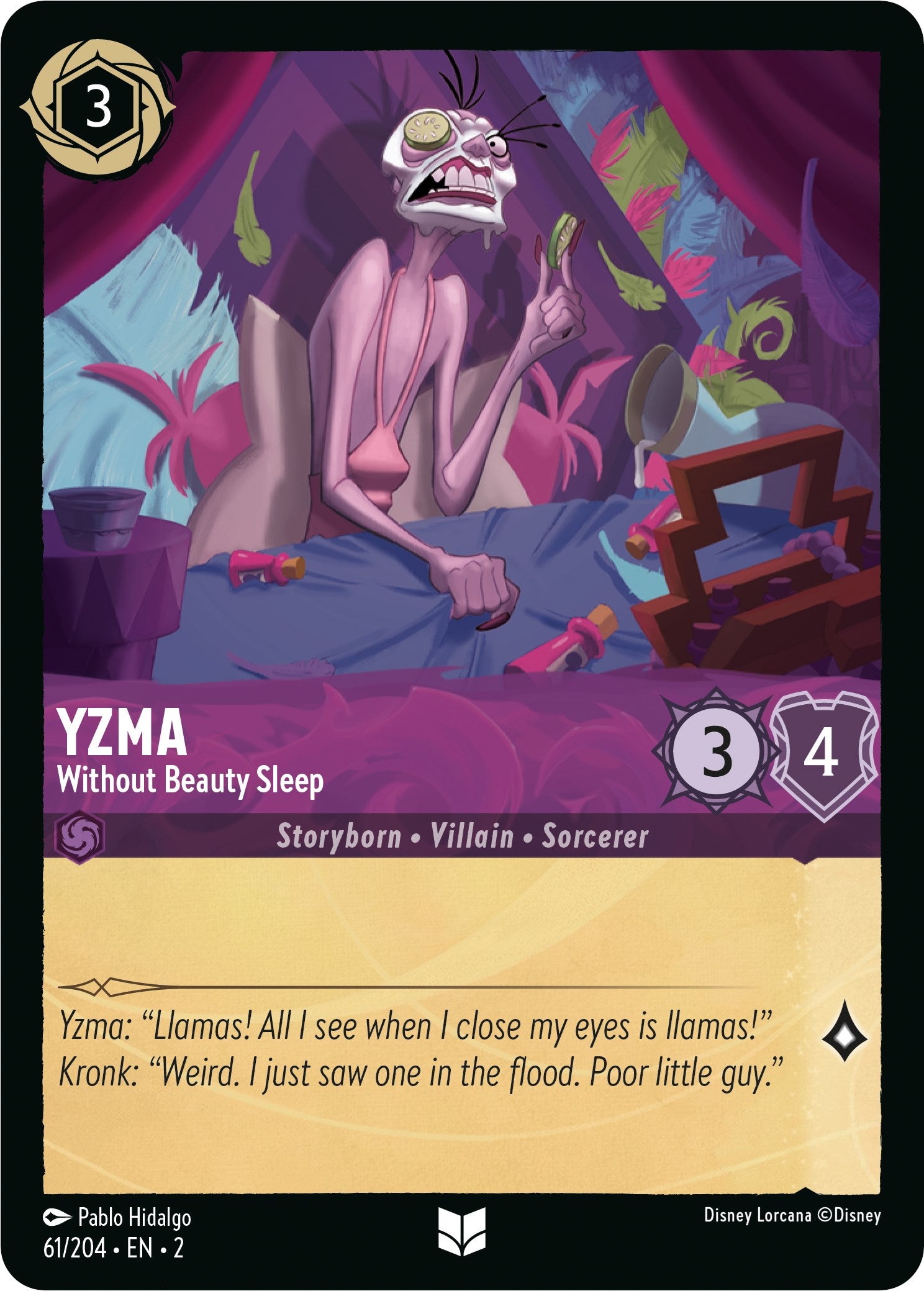 Yzma - Without Beauty Sleep (61/204) [Rise of the Floodborn] | Boutique FDB TCG