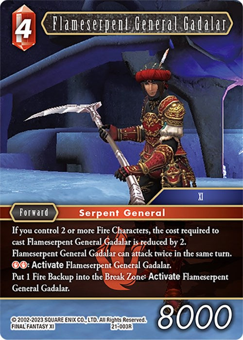 Flameserpent General Gadalar [Beyond Destiny] | Boutique FDB TCG