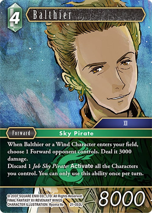 Balthier [Beyond Destiny] | Boutique FDB TCG